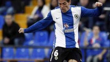 <b>REFUERZO.</b> Cristian Hidalgo puede ser franjiverde tras jugar los dos últimos años en el Hércules.