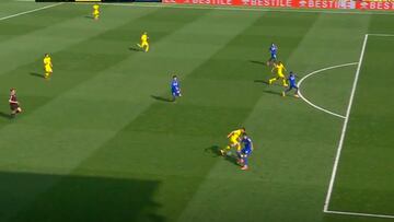 El jugadón de Yeremi Pino en el golazo del Villarreal al Getafe