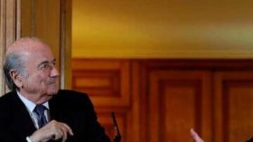 Blatter termina su visita a Londres "impresionado" con la candidatura inglesa