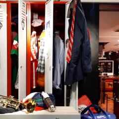 Vestuarios acristalados en Bilbao