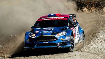 Alberto Heller continúa líder de la WRC2 presionado por Katsuta