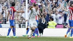 En imágenes el empate entre Real Madrid y Atlético por Liga