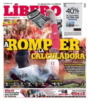 Portadas de la prensa mundial