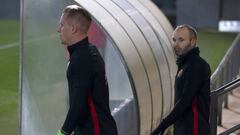 Iniesta no se entrenó: baja ante el Espanyol en la ida de cuartos