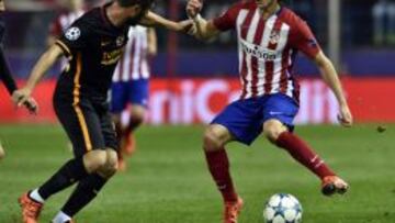 Filipe Luis recupera su mejor versión en su regreso al Atlético