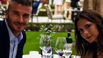 David y Victoria Beckham celebran su 19 aniversario en Par&iacute;s.