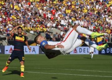 Imágenes de USA - Colombia de la Copa América 2016