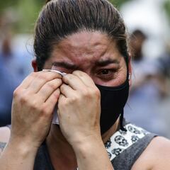 Las calles de Buenos Aires lloran por Maradona
