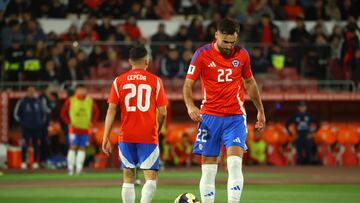 Futbol, Chile vs Uruguay.