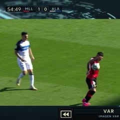Esto ya no se sostiene: el gol que anularon al Mallorca por mano previa