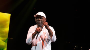 WASHINGTON, DC - JUNE 14: Frankie Beverly performs live onstage during the "I Wanna Thank You" Farewell Tour at Capital One Arena on June 14, 2024 in Washington, DC. (Photo by Brian Stukes/Getty Images)