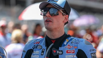 Fermín Aldeguer con la Ducati del Gresini de MotoGP.