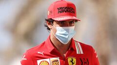Carlos Sainz (Ferrari). Yas Marina, Abu Dhabi. F1 2021.