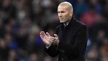 Zidane: "Con Benzema y Cristiano hay que tener tranquilidad..."