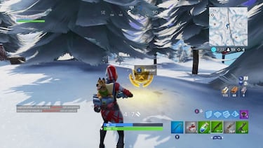 Desafío de Fortnite: busca entre tres alojamientos de esquí