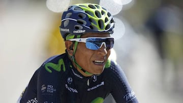 Nairo Quintana: "La etapa se hizo un poco dura, con mucho calor"