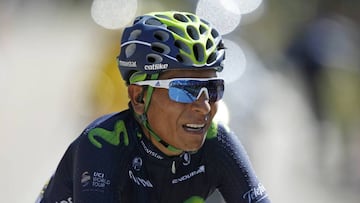 Nairo Quintana: "La etapa se hizo un poco dura, con mucho calor"