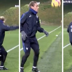 El control de Griezmann que conquistará a toda Francia