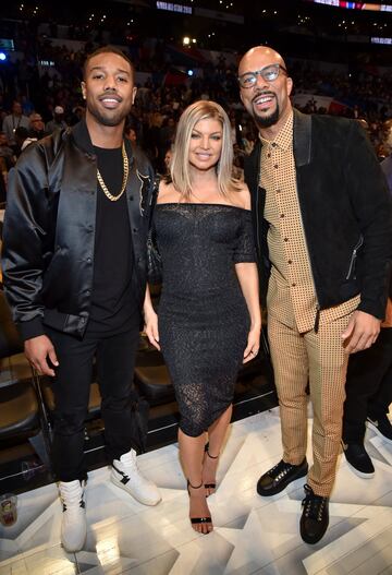 Michael B. Jordan, Fergie y Common.