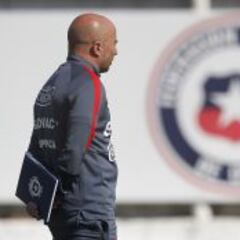 Sampaoli tuvo su primer encuentro con Salah en la ANFP