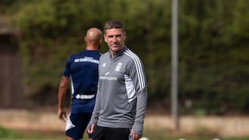 Luis CArrion, FC Cartagena, Entreno, La Manga Club, 05/10/2022, Cartagena, Region de Murcia