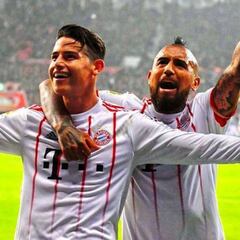 James elige a Vidal entre los jugadores claves en su carrera