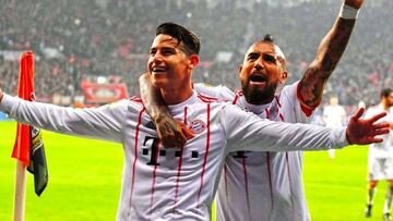 James elige a Vidal entre los jugadores claves en su carrera