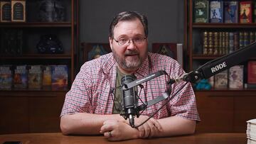 Brandon Sanderson en su canal de Youtube