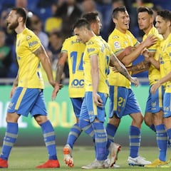 Las Palmas toma aire a costa de un cándido Sporting