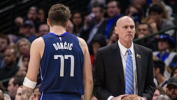 Luka Doncic y Rick Carlisle, juntos en Dallas Mavericks.