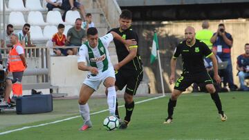 Sergi Guardiola en el partido contra el Alcorcón.