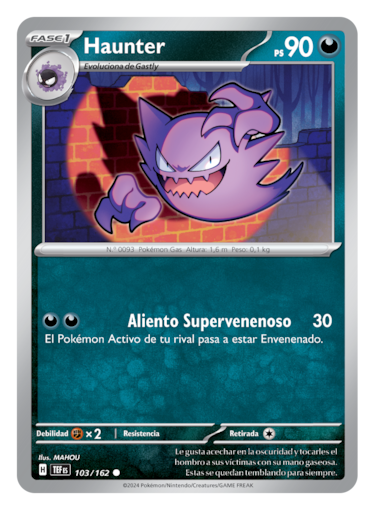 Vistazo exclusivo a tres nuevas cartas de la expansión Escarlata y Púrpura-Fuerzas Temporales de JCC Pokémon