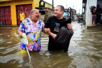 Llovió durante toda la noche, y las calles de Recife se inundaron y se hicieron intransitables. Se temió que no se pudiera jugar el  partido Alemania y Estados Unidos, correspondiente al Grupo G de la Copa del Mundo, pero aunque los accesos estaban inundados el terreno de juego había drenado bien y se pudo jugar sin problemas.