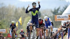 Valverde claims fourth straight Flèche Wallonne triumph