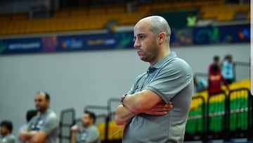 El entrenador portugués de fútbol sala Rui Guimarães.