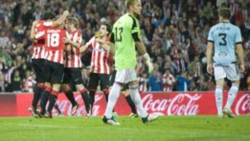 El Athletic estrena el nuevo San Mamés ganando al Celta