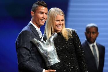 UEFA select Cristiano as the Best Player in Europe