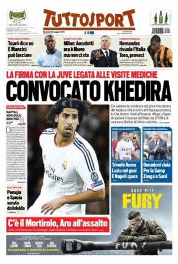 Portadas de la prensa deportiva