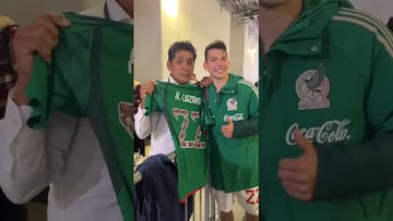 Jorge Campos revela tener jersey del ‘Chucky’ Lozano junto al de Kobe Bryant y Michael Jordan