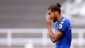 01 November 2020, England, Newcastle: Everton&#039;s Dominic Calvert-Lewin reacts during the English Premier League soccer match between Newcastle United and Everton at St James&#039; Park. Photo: Michael Regan/PA Wire/dpa
 01/11/2020 ONLY FOR USE IN SPAI