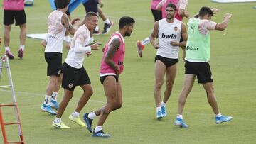 Guedes, en un entrenamiento.