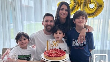 El detalle más viral en cumpleaños de Leo Messi