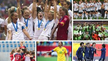 Siete selecciones han estado en todos los Mundiales.