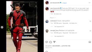 Ryan Reynolds (’Deadpool 3′) muestra el nuevo traje del protagonista más fiel a los cómics