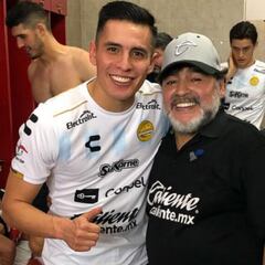 La lección de Maradona a Rubio Rubín, goleador de Guatemala