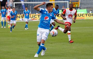 Millonarios - Santa Fe en El Campín en imágenes