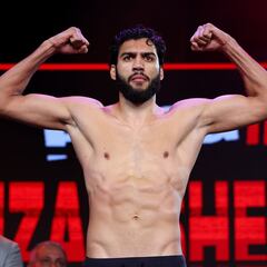 Hamzah Sheeraz noquea a Edgar Berlanga en el quinto round y busca a Canelo Álvarez