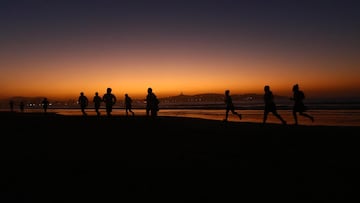 Así es la única carrera en Chile que se corre por la arena