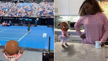 Im&aacute;genes de Qai Qai, la mu&ntilde;eca negra de la hija de Serena Williams y Alexis Ohanian, la peque&ntilde;a Alexis Olympia Ohanian Jr. 