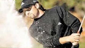 <b>MALA CARA. </b>Sergio García no pasó una jornada final muy feliz.